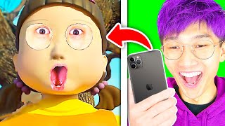 FUNNIEST SQUID GAME APPS EVER!? (NEW GAMES!)
