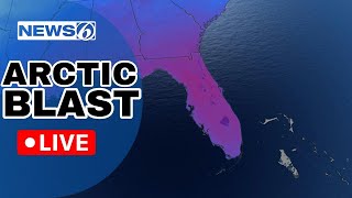 🔴ARCTIC BLAST | Pinpointing freezing temperatures in Florida