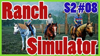 【Ranch Simulator】牧場経営SIM　S2-08 新要素！馬がいる牧場生活始まる！