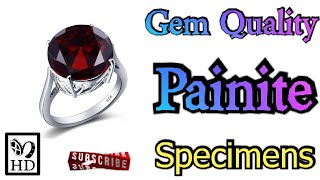 Gem Quality Painite Specimens @20 #painite #gemstone #minerals #jewellery #jewelry #mostvaluablegems