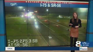 Deadly crash closes I-75 entrance ramp from State Road 56 in Wesley Chapel