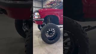 ONE OF THE TALLEST CHEVY S10 TRUCKS ON THE STREETS! 22x12 WELD WHEELS ON 37” TIRES