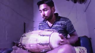 Aaya Tere dar par diwana playing dholak by prakash pandey