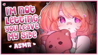 [ASMR] Possessive Little Sister Tingles You To Sleep ~ ♡ (Heartbeats, Hair petting, Soft Breathing)