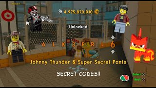 How to Enter SECRET CHEAT CODES in The LEGO Movie Videogame