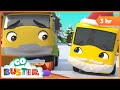 Buster Delivers s Present on a Sled! Go Buster - Bus Cartoons & Kids Stories