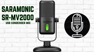 Saramonic SR-MV2000 USB Condenser Microphone - Test/ Review