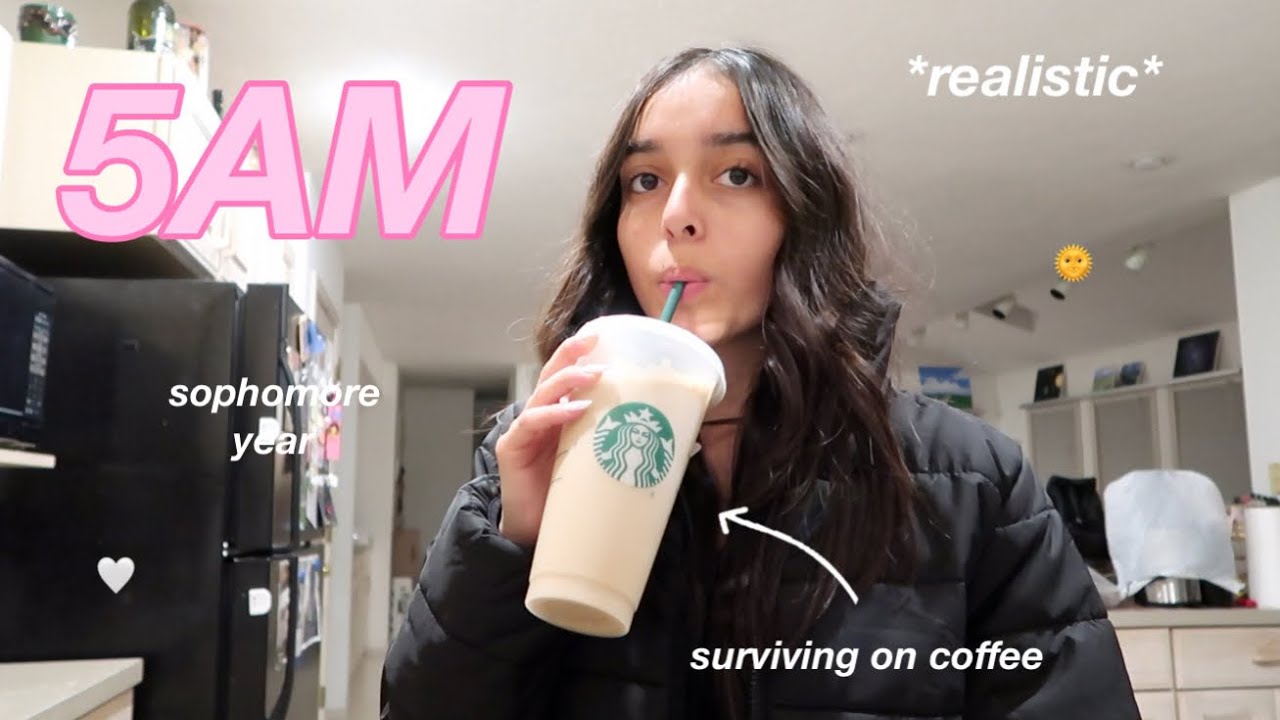 My Real 5am High School Morning Routine Youtube