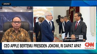 CEO Apple Bertemu Presiden Jokowi, RI Dapat Apa?