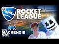 Rocket League Let's Play Challenge Ft. Mackenzie Sol | Gaming with Marshmello