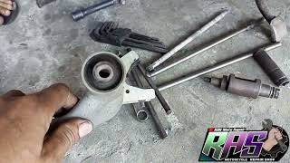 honda ADV palit rubber link at engine bushing