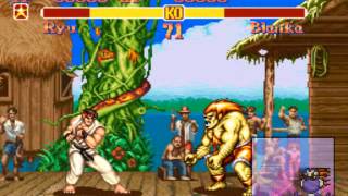 A Fight with Blanka plus an Bonus Match