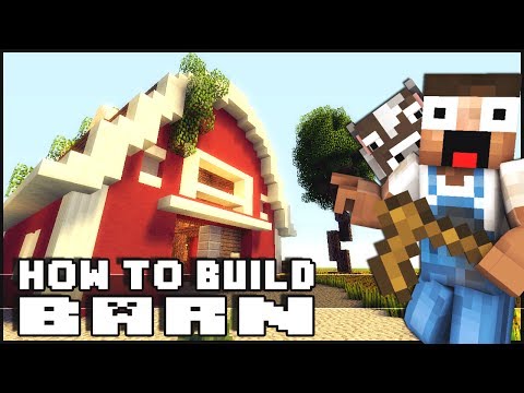 Minecraft - How to Build a Barn Minecraft - How to Build a Barn