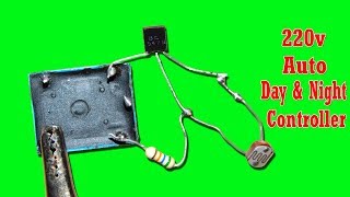 Automatic 220v Day and Night Street light Circuit