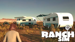 Doing some HUNTING and going EXPLORING | Ranch Simulator Part 2