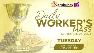 Sambuhay TV Mass | September 24, 2024 | Tuesday of the 25th Week of Ordinary Time