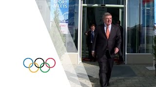 A week with the IOC President!