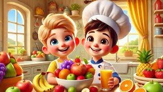 Yes Yes Fruits Song | Vegetables Song | Fun Nursery Rhymes for Kids #kidssong #kidsvideo #rhymes