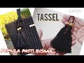 tassel||tutorial membuat tassel||cara membuat tassel tas rajut