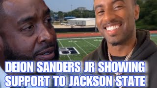 Deion Sanders Jr Showing Support And Love To Jackson State ‼️