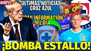 🔥💥¡GRÁN INFORMACIÓN DEL DIA! ¡FINALMENTE, SE ACABA LA NOVELA! ¡NOTICIAS RECIENTES DE CRUZ AZUL hoy!