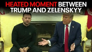 Trump, Zelensky meeting: FULL fiery exchange at White House