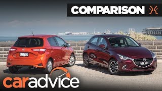 Toyota Yaris v Mazda2 Comparison | CarAdvice