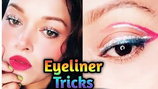 How U Make Colourful Eyeliners From Any Eyeshadow Palette | In Home with Easy Tricks | By Vinny