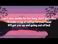 Powfu - death bed (lyrics)