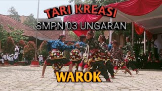 TARI WAROK KREASI ANAK_ANAK SMPN 3 UNGARAN.DALAM RANGKA ULANG TAUN SMPN 3 UNGARAN @smpn3ungaran