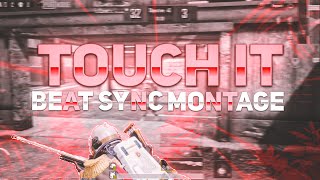 Touch it (tik tok remix 2021) Best beat sync edit pubg mobile | BGMI BEAT SYNC MONTAGE | #PUBG
