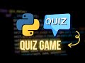 Build a Quiz Game in Python (fast & easy)