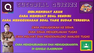 (QUIZIZZ 1) TUTORIAL LENGKAP APLIKASI QUIZIZZ