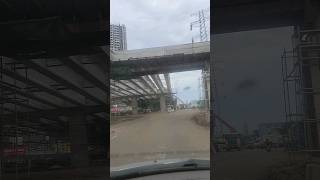 New bridge building ស្ពានអាកាស់ក្បាលថ្នល់ #shorts #bridge