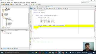 Tutorial Java : Membuat elemen array 2 dimensi menggunakan type data double