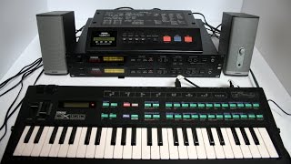 YAMAHA MIDI Instruments - DX100, QX5 And TX81Z Simple Operation