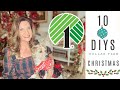 🎄10 DIY DOLLAR TREE CHRISTMAS DECOR CRAFTS🎄