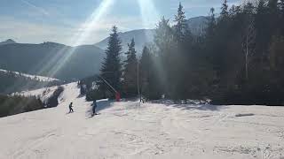 Bachledowa dolina - zjazd trasą numer 1 / Tatry Slovakia