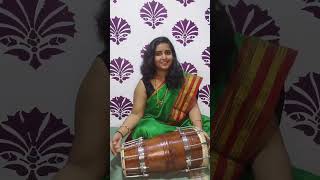 Navratri 🚩|gondhal  | Aai bhavani tuz krupene | dholki cover by Vaishnavi Gitte 🙏😇...