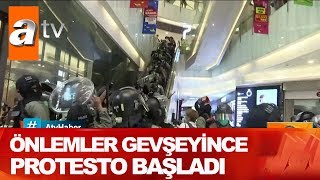 Önlemler gevşeyince protesto başladı - Atv Haber 10 Mayıs 2020