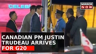 G20 Summit India | Canadian PM Justin Trudeau Arrives In Delhi For Mega Event, Receives Warm Welcome