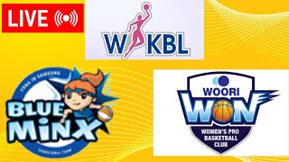 WKBL LIVE | Woori Bank Wibee vs Samsunglife Blueminx | WKBL LIVE