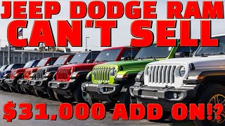 JEEP, Dodge and Ram CAN'T SELL TRUCKS or SUVS! Toyota Can't Get SUVS!