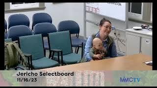 Jericho Selectboard 11-16-2023