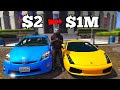 From $2 To $1,000,000 In Gta 5 Rp