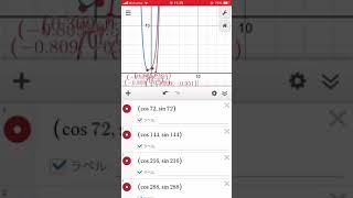 z^5=1 複素数 1のn乗根の性質