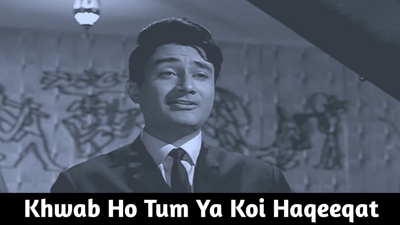 Khwab Ho Tum Ya Koi Haqeeqat - Kishore Kumar - Teen Devian - YouTube