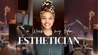 Day In The Life Of An Esthetician | Officially Licensed 🎊 My first Week Working At The Spa