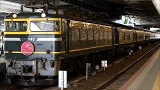 【惜別】JR西日本 24系25形 寝台特急 トワイライトエクスプレス 札幌行 大阪駅入線 Limited Express Twilight Express Series 24-25