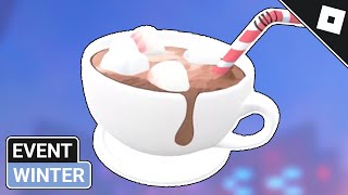 [EVENT] How to get the DRINK HOT CHOCOLATE in the WINTER SPOTLIGHT HUB | Roblox